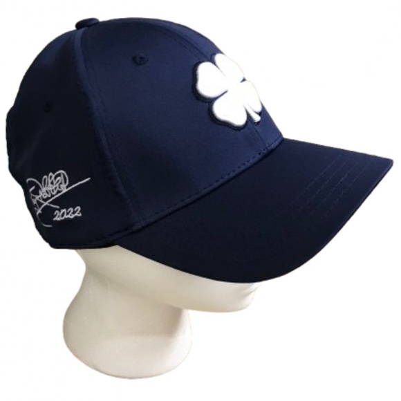 Black Clover Tony Robbins Blessed Live Lucky Hat Baseball Cap Navy Blue New - Picture 8 of 16